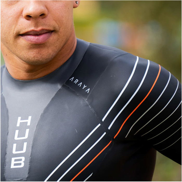 2024 Huub Mnner Araya Neoprenanzug ARAYAM - Black / Orange